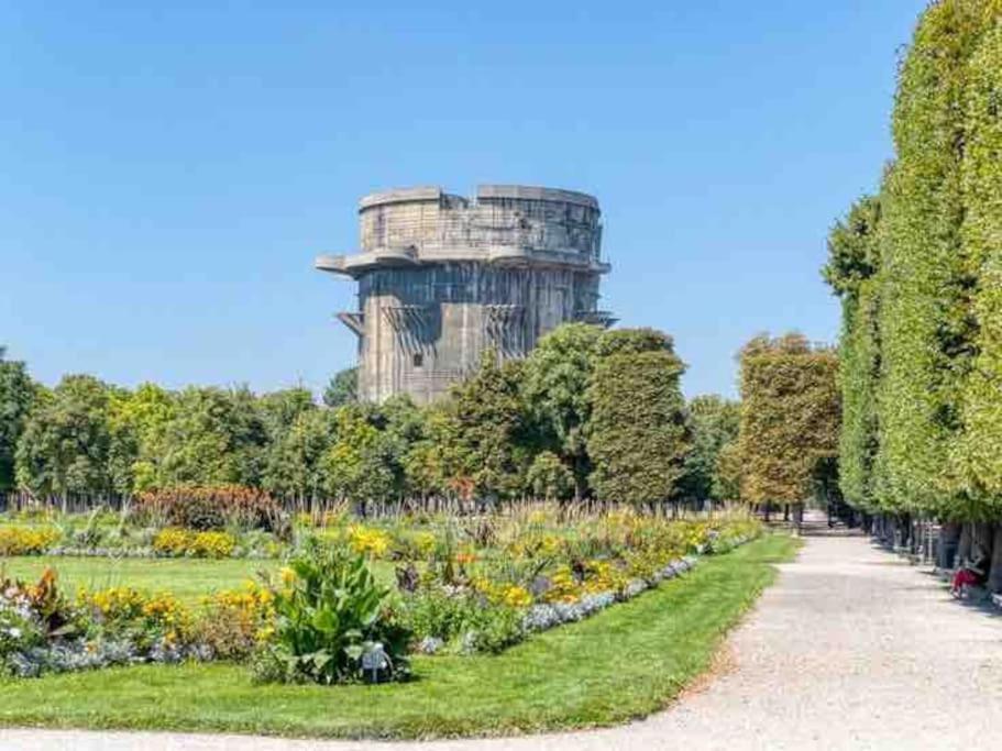 Smart Apt Mit Balkon Am Augarten Park Naehe Zentrum Wien Eksteriør billede